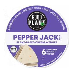 [160300005] Plant-Based Pepper Jack Cheese Wedges